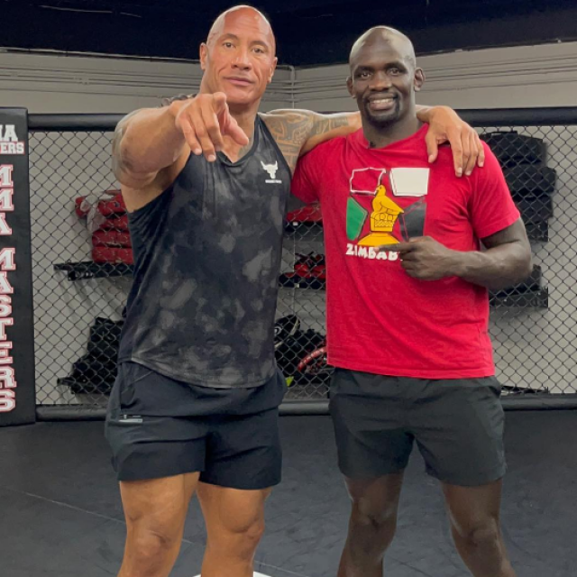 Themba Gorimbo i ‘‘The Rock‘‘