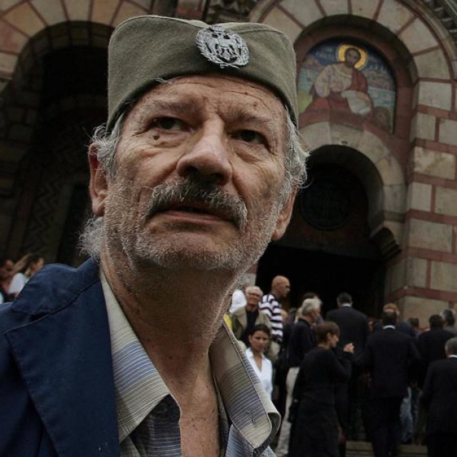 Arhivska fotografija, prosvjed zbog VRO Oluja u Beogradu (2005.)