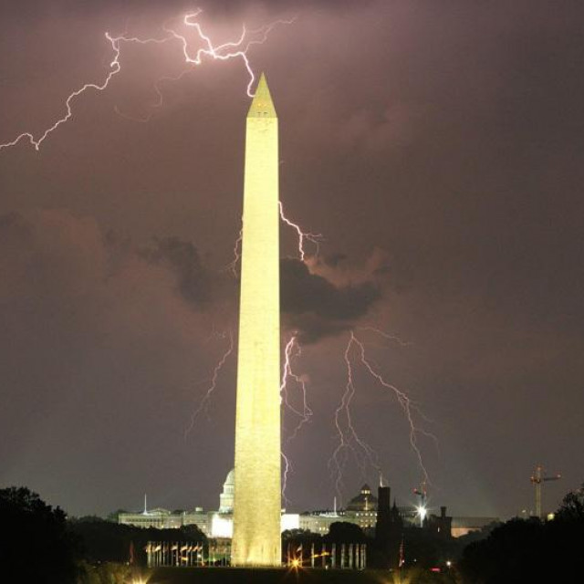 Ilustracija, prizor iz Washington D.C.-a