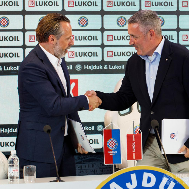 Hajduk je potpisao sponzorski ugovor s tvrtkom LUKOIL