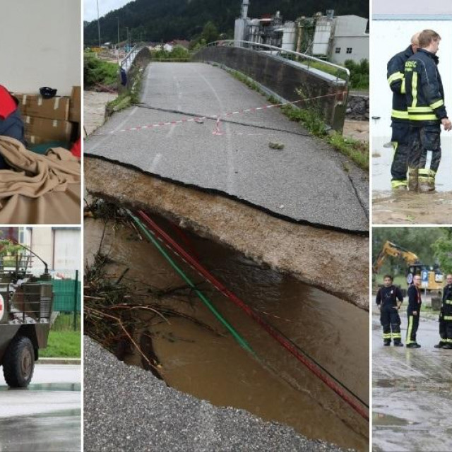 Grad koji kao da je poharao tornado. Na ulicama su samo vatrogasci i pripadnici civilne zaštite