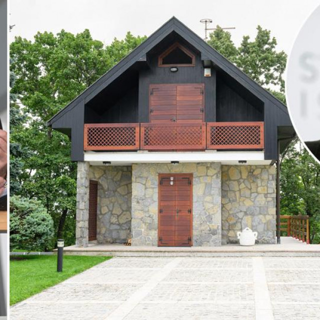 Franjo Josić, vikendica u Slavagori i Milan Banić