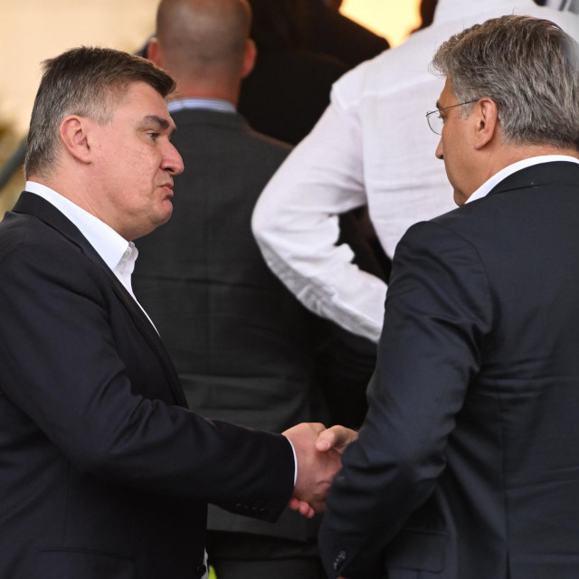 Zoran Milanović i Andrej Plenković