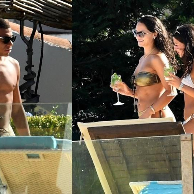 Kylian Mbappe viđen s dvije ljepotice