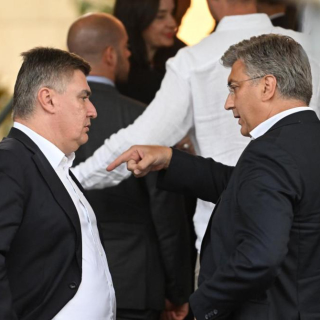 Zoran Milanović i Andrej Plenković