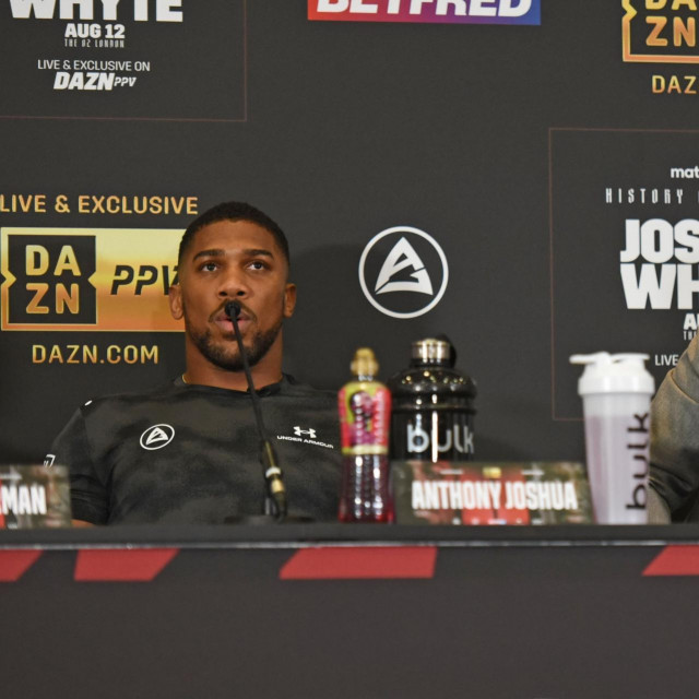 Anthony Joshua i Eddie Hearn