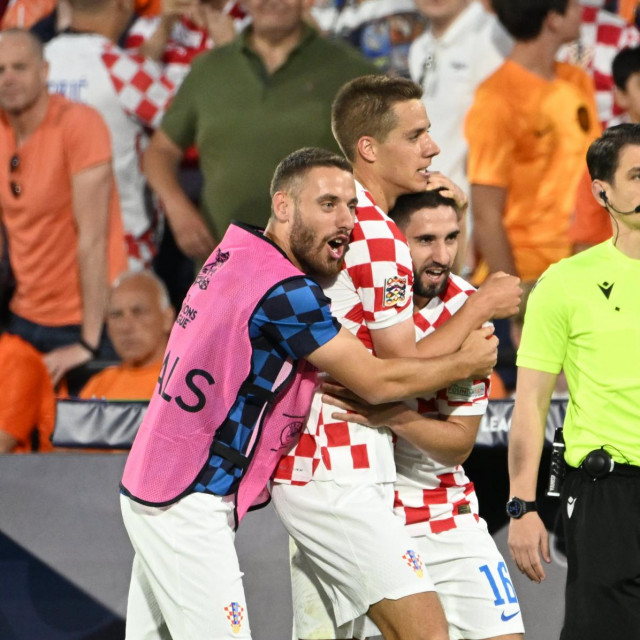 Mario Pašalić, Nikola Vlašić i Luka Ivanušec