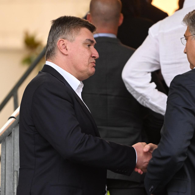 Zoran Milanović i Andrej Plenković