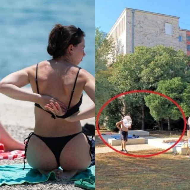 Tamo gdje se izlijevaju, fekalije sunčaju se kupači (desno)