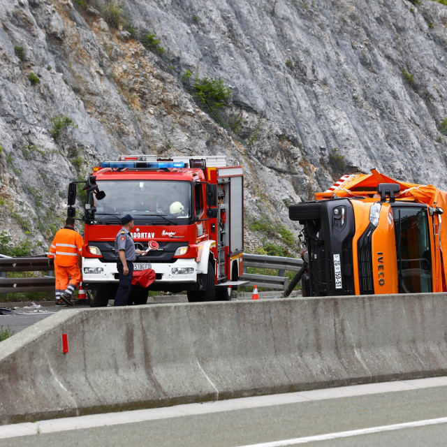 Mjesto nesreće u kojoj su poginula dva radnika HAC-a