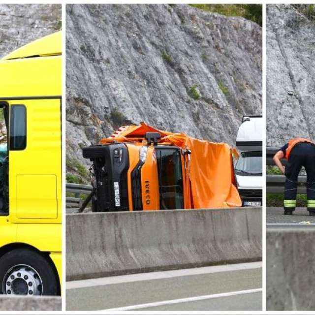 Teretnjak naletio na HAC-ove radnike u zaustavnoj traci