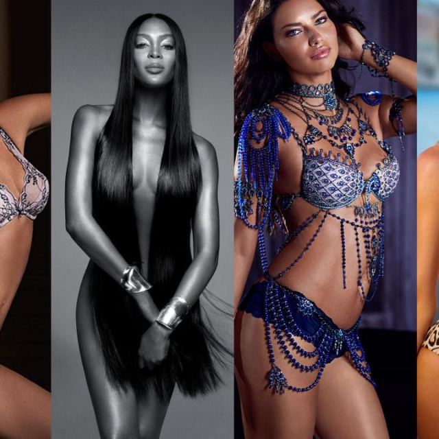 Gisele Bündchen, Naomi Campbell, Adriana Lima i Candice Swanepoel