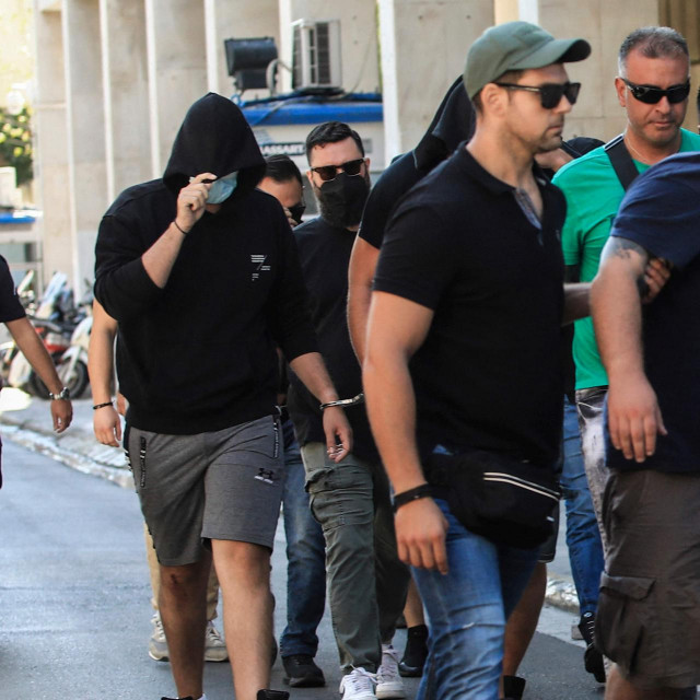 Uhićeni Dinamovi huligani