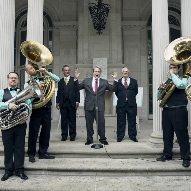 Matthew Broderick, Sam Anderson, John Rothman kao Richard Sackler, Raymond Sackler, Mortimer Sackler, Netflix, Painkiller (2023). 