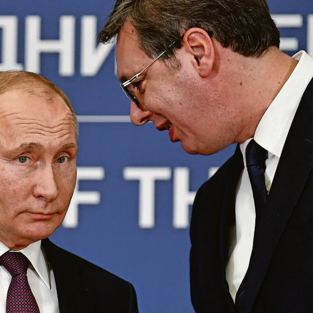 Vladimir Putin i Aleksandar Vučić