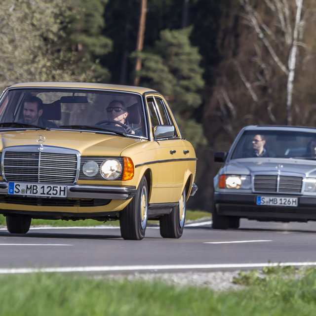 Mercedes W123 i Mercedes W124