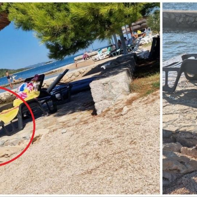 Austrijanka je lancima vezala ležaljke 