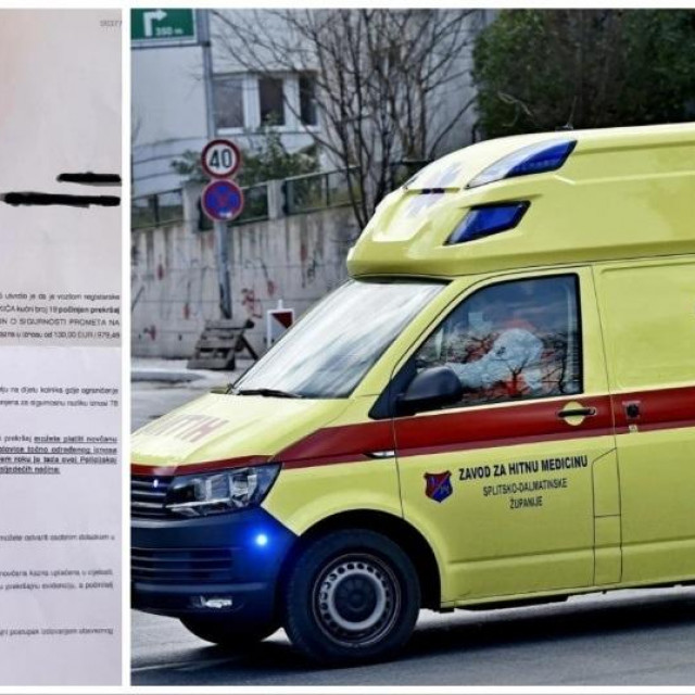 Kazne za prekoračenje brzine stižu i vozačima Hitne pomoći
 