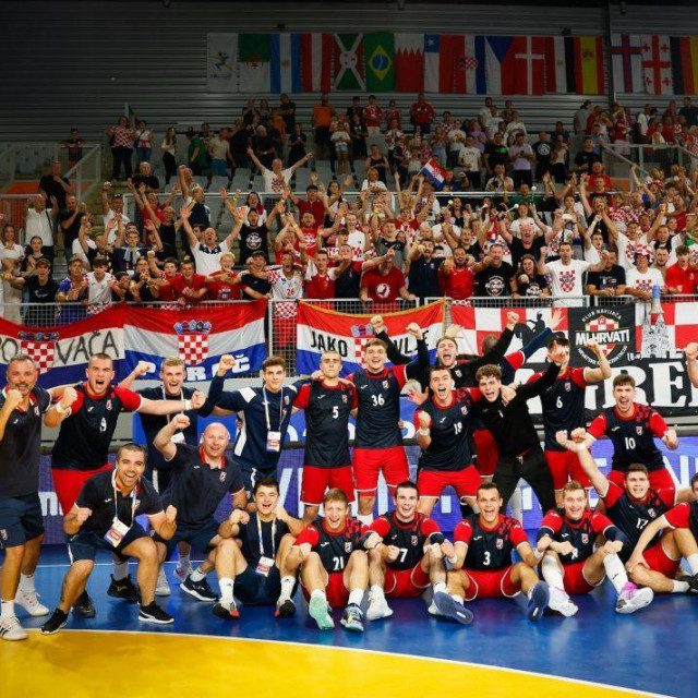 Mladi hrvatski rukometaši