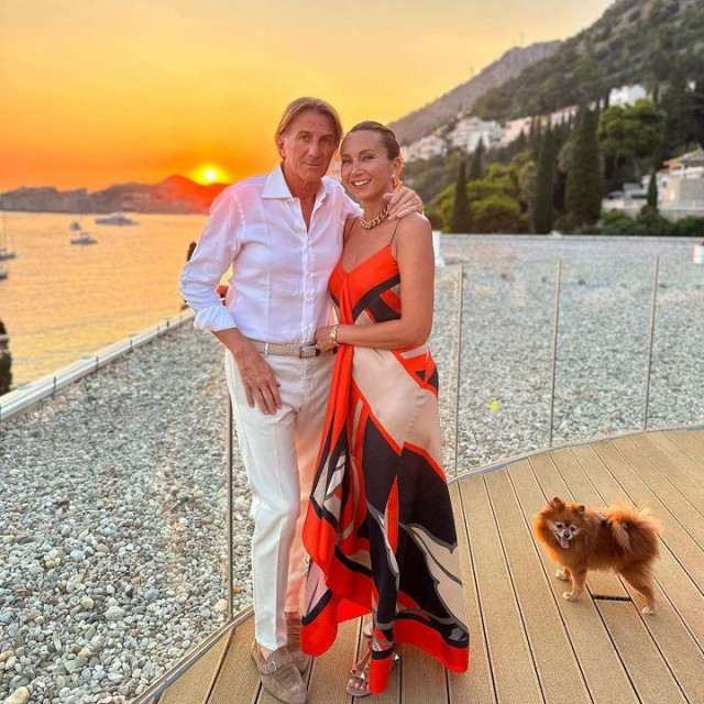 Robert Calegari i Iva Majoli