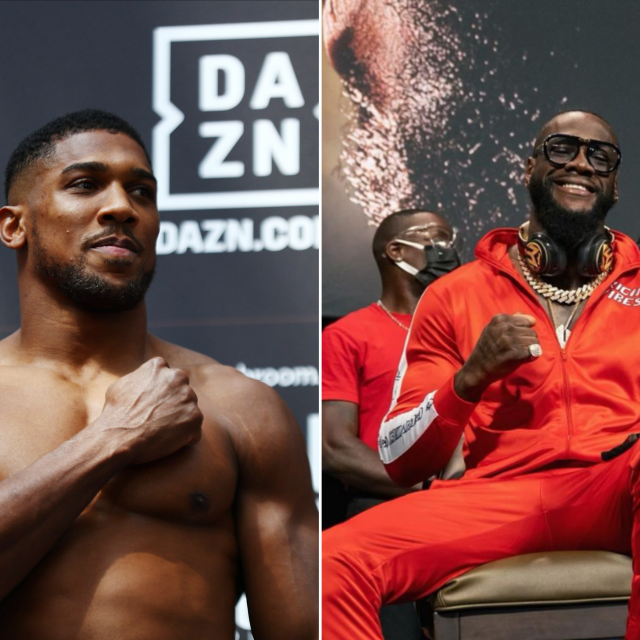 Anthony Joshua i Deontay Wilder
