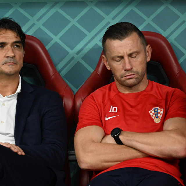 Ivica Olić (desno) sa Zlatkom Dalićem