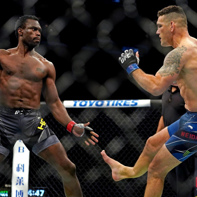 Chris Weidman vs. Uriah Hall 