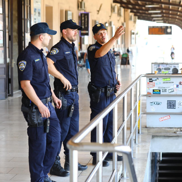 Policija u Zagrebu