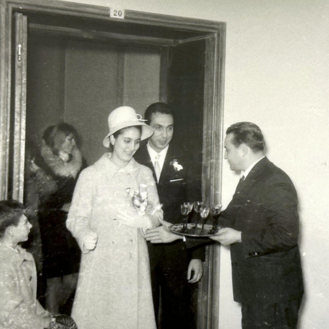 Vjenčanje Špire Guberine i Ingrid Petrić