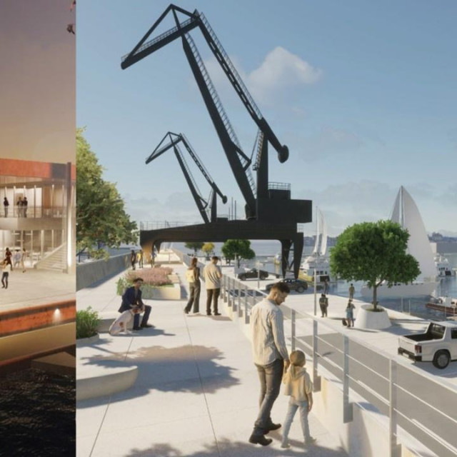 Porto baroš, simulacija buduće ACI marine