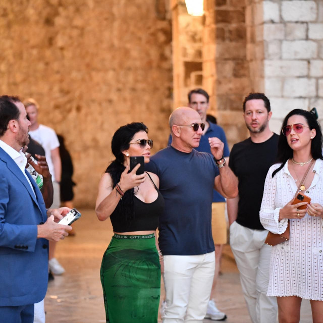 Lauren Sanchez, Jeff Bezos i Katy Perry