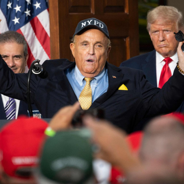 Donald Trump i Rudy Giuliani 
