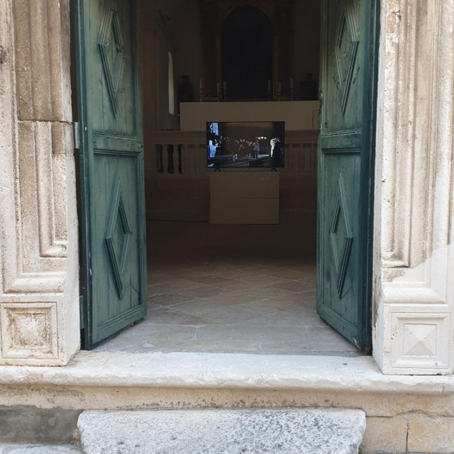 video rad nazvan K15 prikazan je u crkvi Sv. Duha