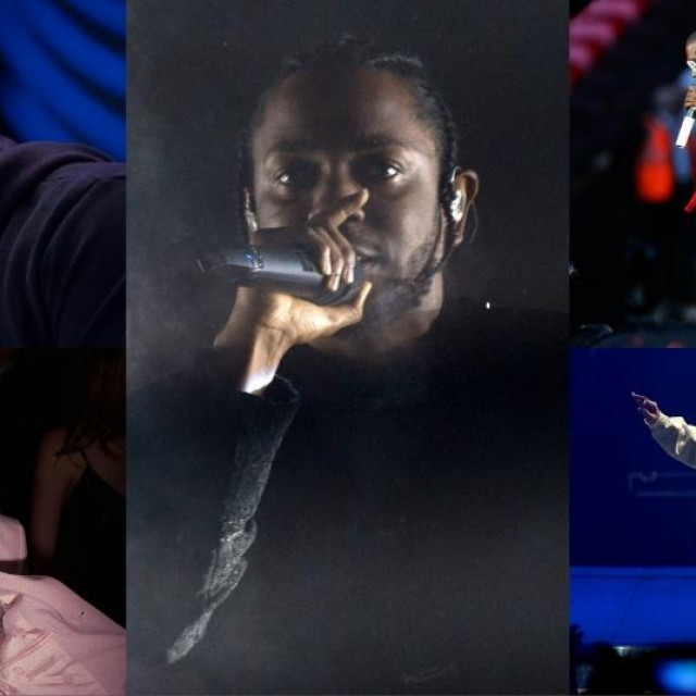 Dr. Dre, P. Diddy, Kendrick Lamar, Kanye West, Drake