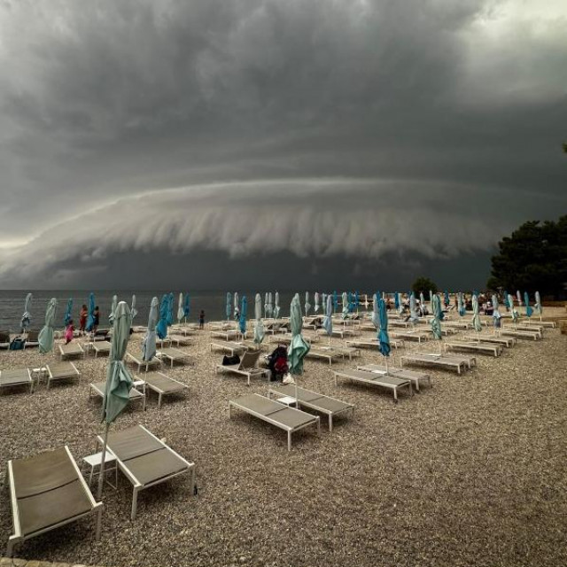 Nevrijeme u Poreču
