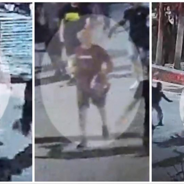 Dijelovi snimke s nadzornih kamera