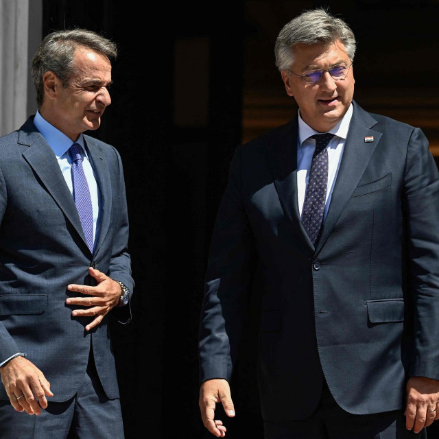 Mitsotakis i Plenković