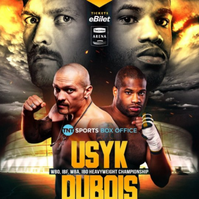 Oleksandr Usyk vs. Daniel Dubois - poster