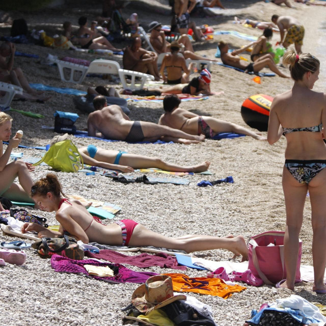 Plaža, Tučepi, arhivska fotografija
