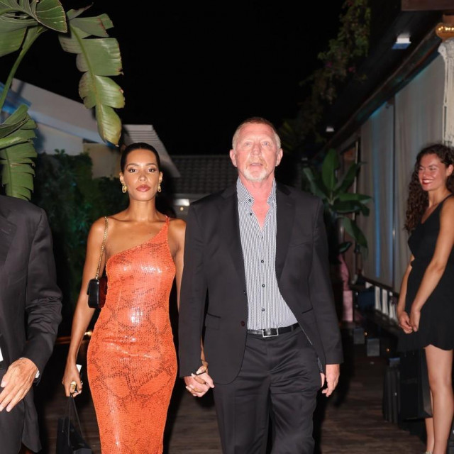 Lilian de Carvalho Monteiro i Boris Becker