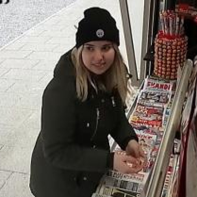 Djevojka koju traži policija 