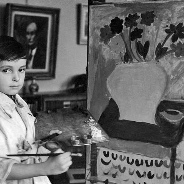 U ateljeu, 1958