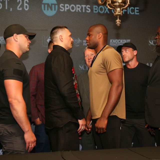 Oleksandr Usyk i Daniel Dubois