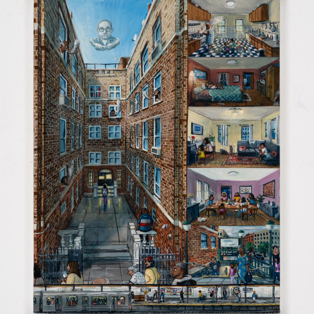 Stipan Tadić, Grand Concourse Residential, izložba u Galeriji Fuentes, New York