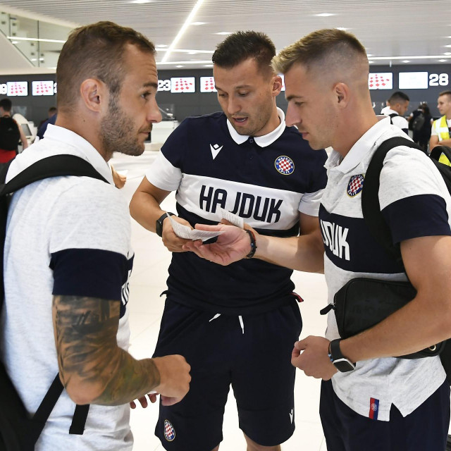 Dario Melnjak i Gergo Lovrencsics (u sredini)
