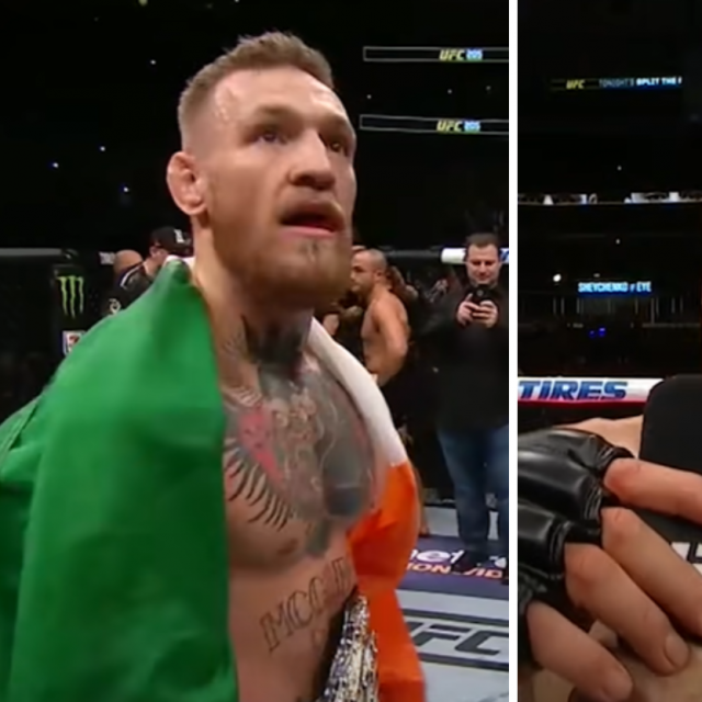 Conor McGregor (lijevo) i Tony Ferguson (desno)