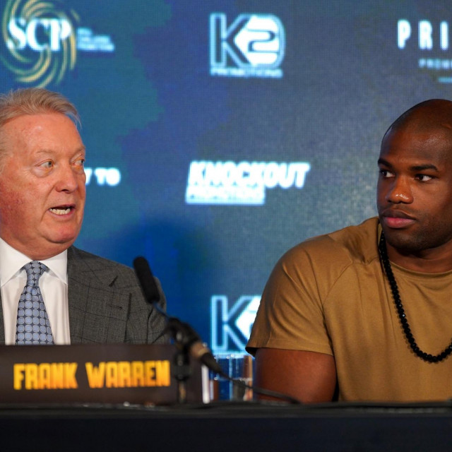 Frank Warren i Daniel Dubois 
