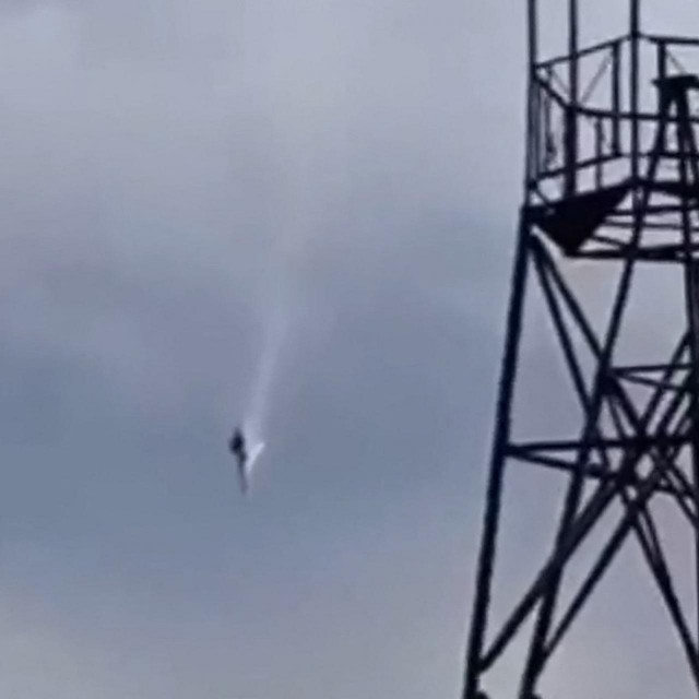 Pad zrakoplova u Tveru