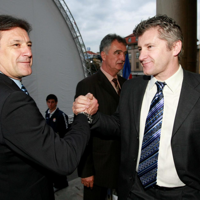 Davor Šuker i Zdravko Mamić 