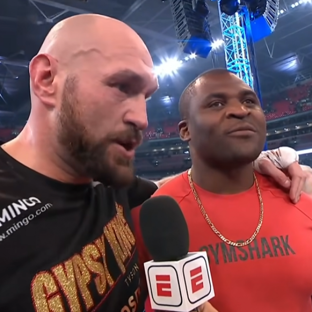 Tyson Fury i Francis Ngannou